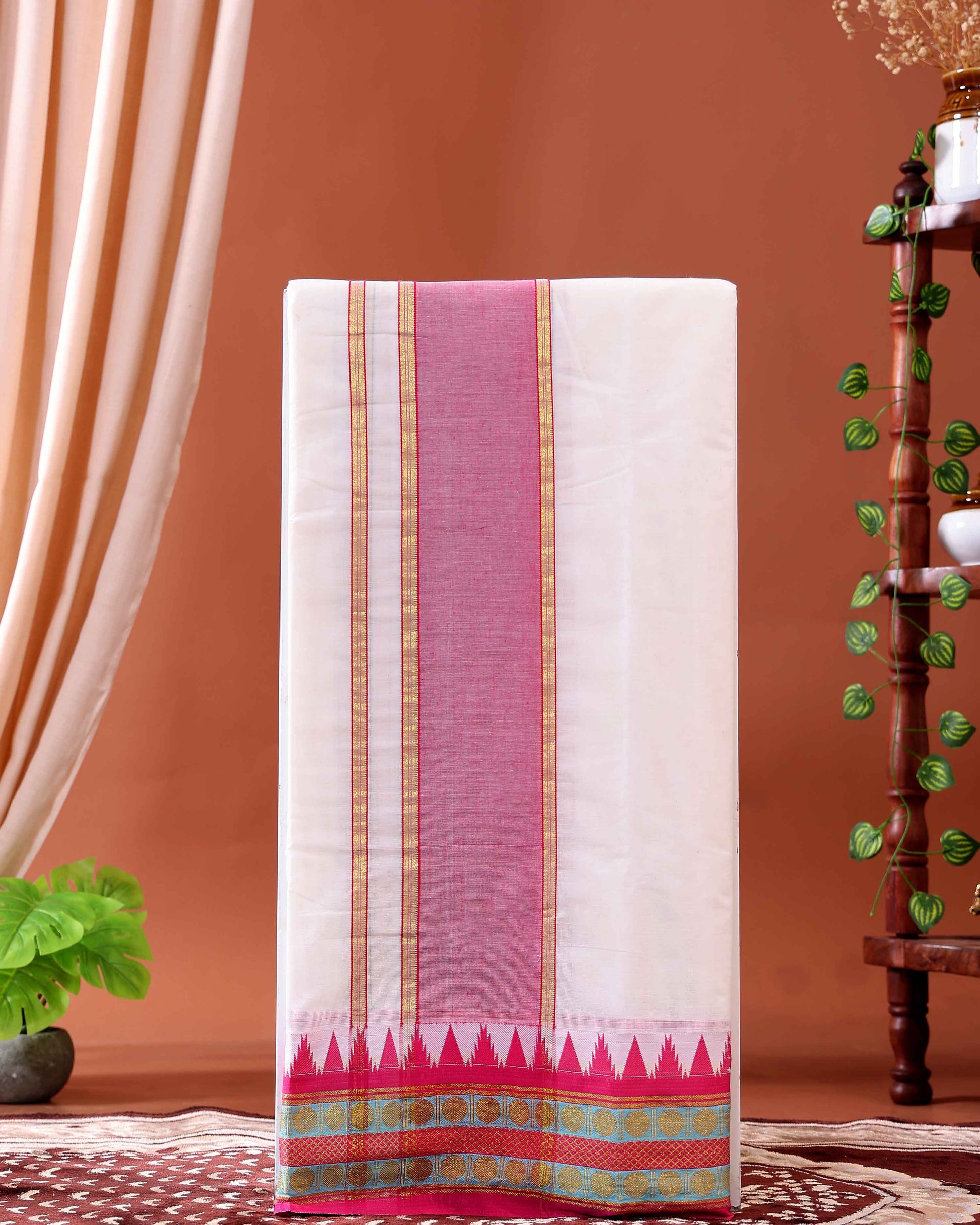 men-s-traditional-handloom-cotton-dhoti-with-multi-border-off-white-twenty nine