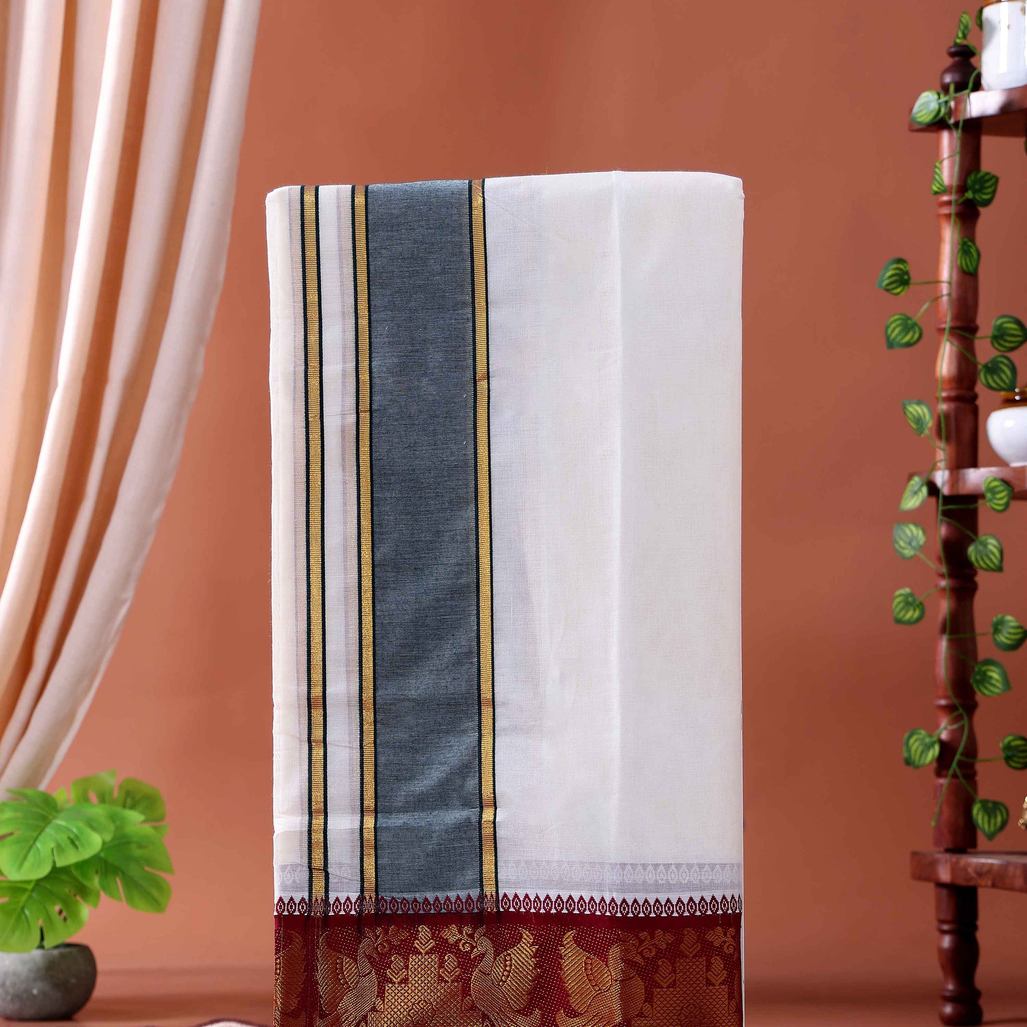 men-s-traditional-handloom-cotton-dhoti-with-multi-border-off-white-twenty six