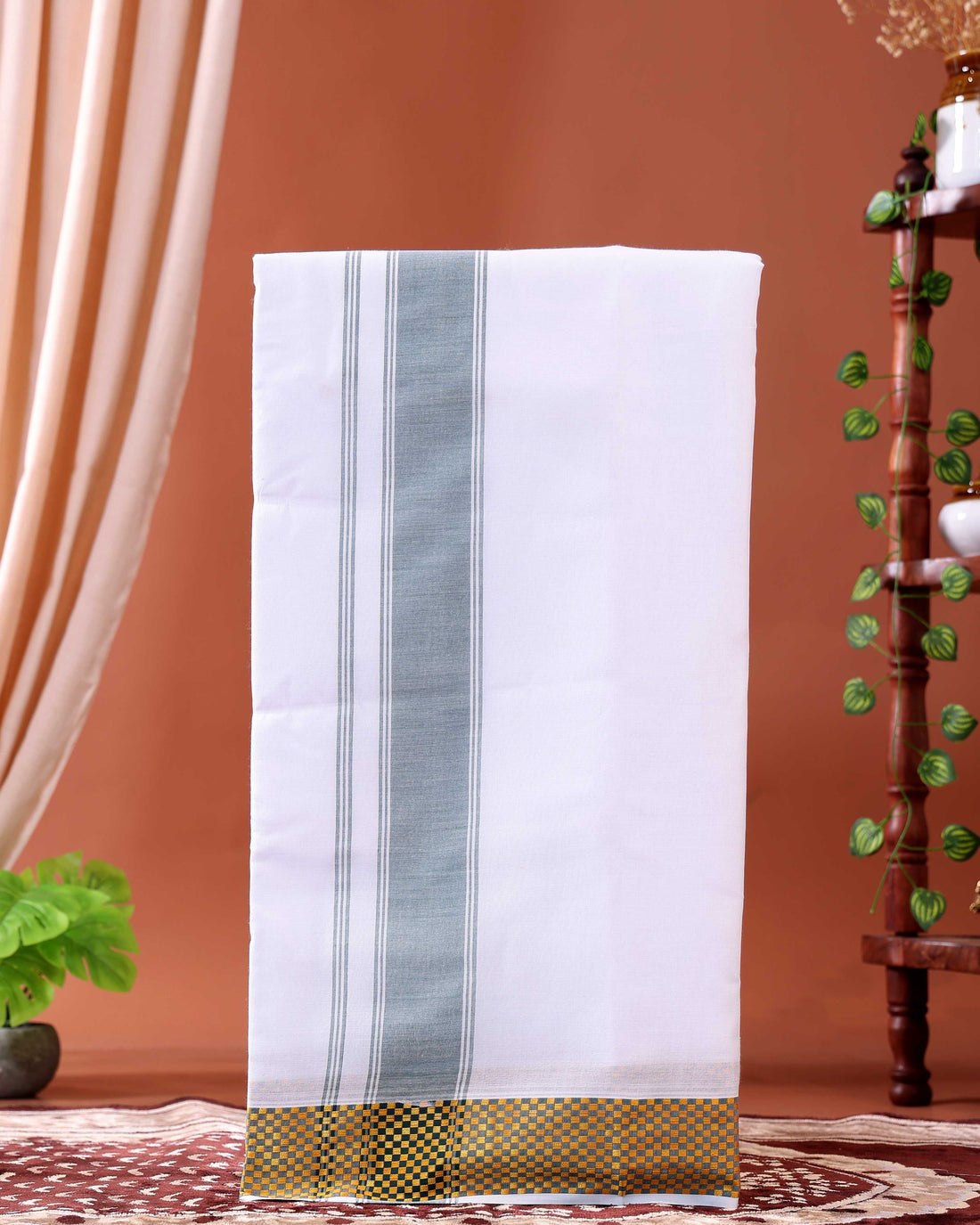 men-s-traditional-handloom-cotton-dhoti-with-multi-border-white-thirty four