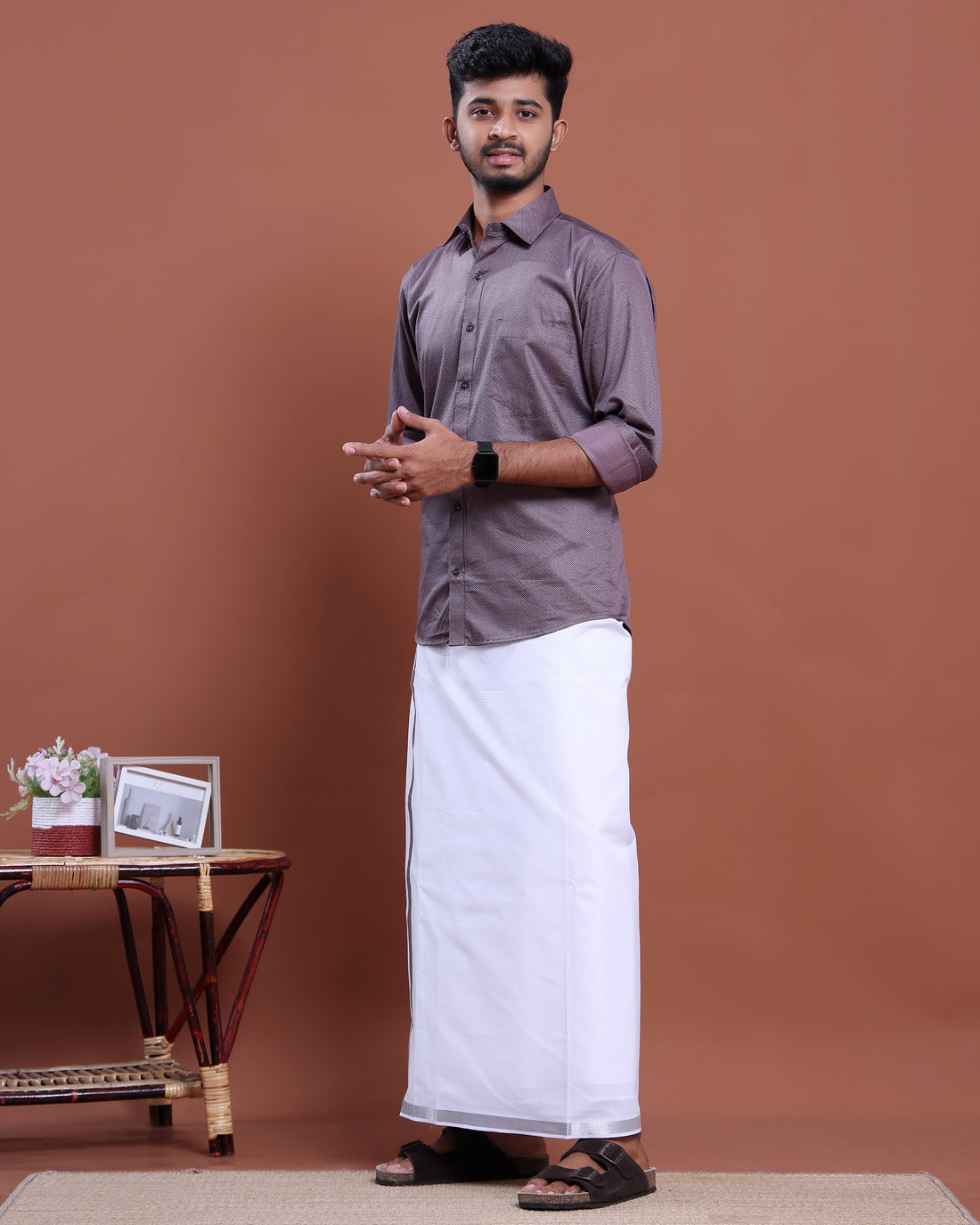 mens-full-sleeve-shirt-and-traditional-dhoti-set-with-designer-border-purple-nine