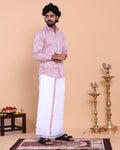 mens-full-sleeve-shirt-and-traditional-dhoti-set-with-woven-border-pink-four