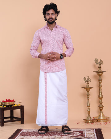 mens-full-sleeve-shirt-and-traditional-dhoti-set-with-woven-border-pink-two