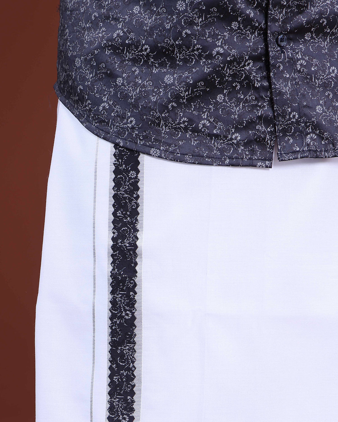 mens-half-sleeve-shirt-and-traditional-dhoti-set-with-designer-border-navy-blue-three