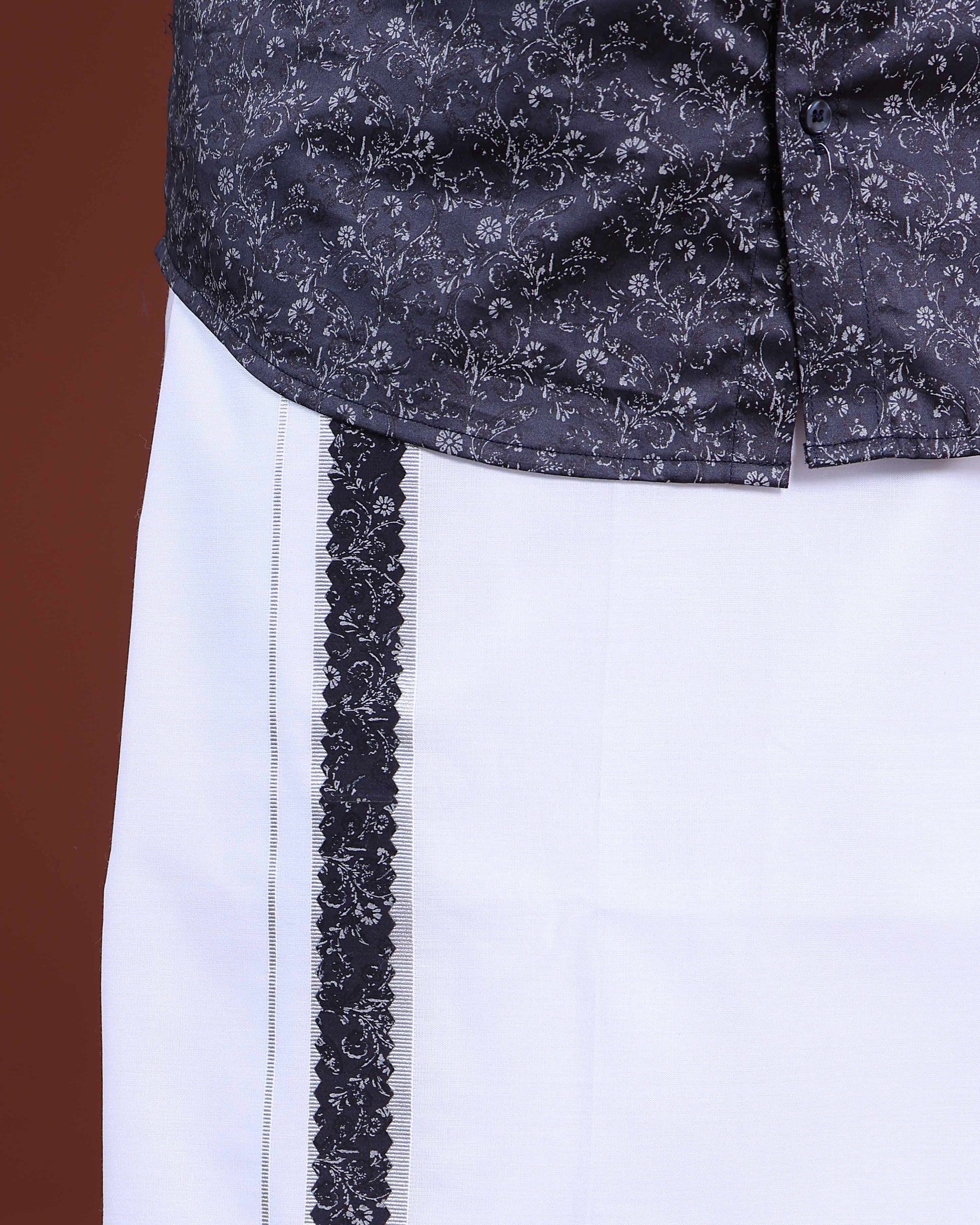 mens-half-sleeve-shirt-and-traditional-dhoti-set-with-designer-border-navy-blue-three