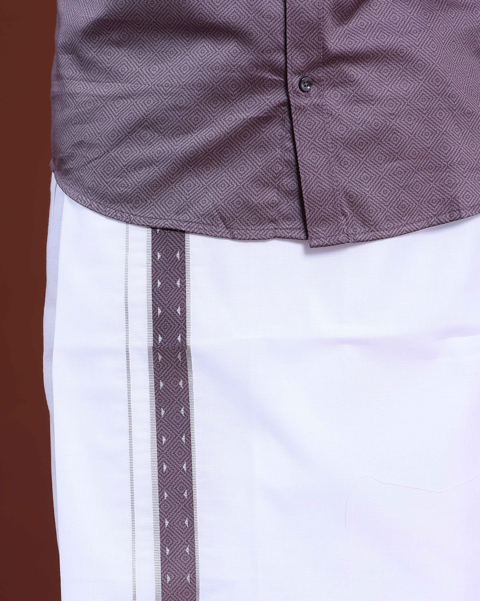 mens-half-sleeve-shirt-and-traditional-dhoti-set-with-designer-border-purple-four
