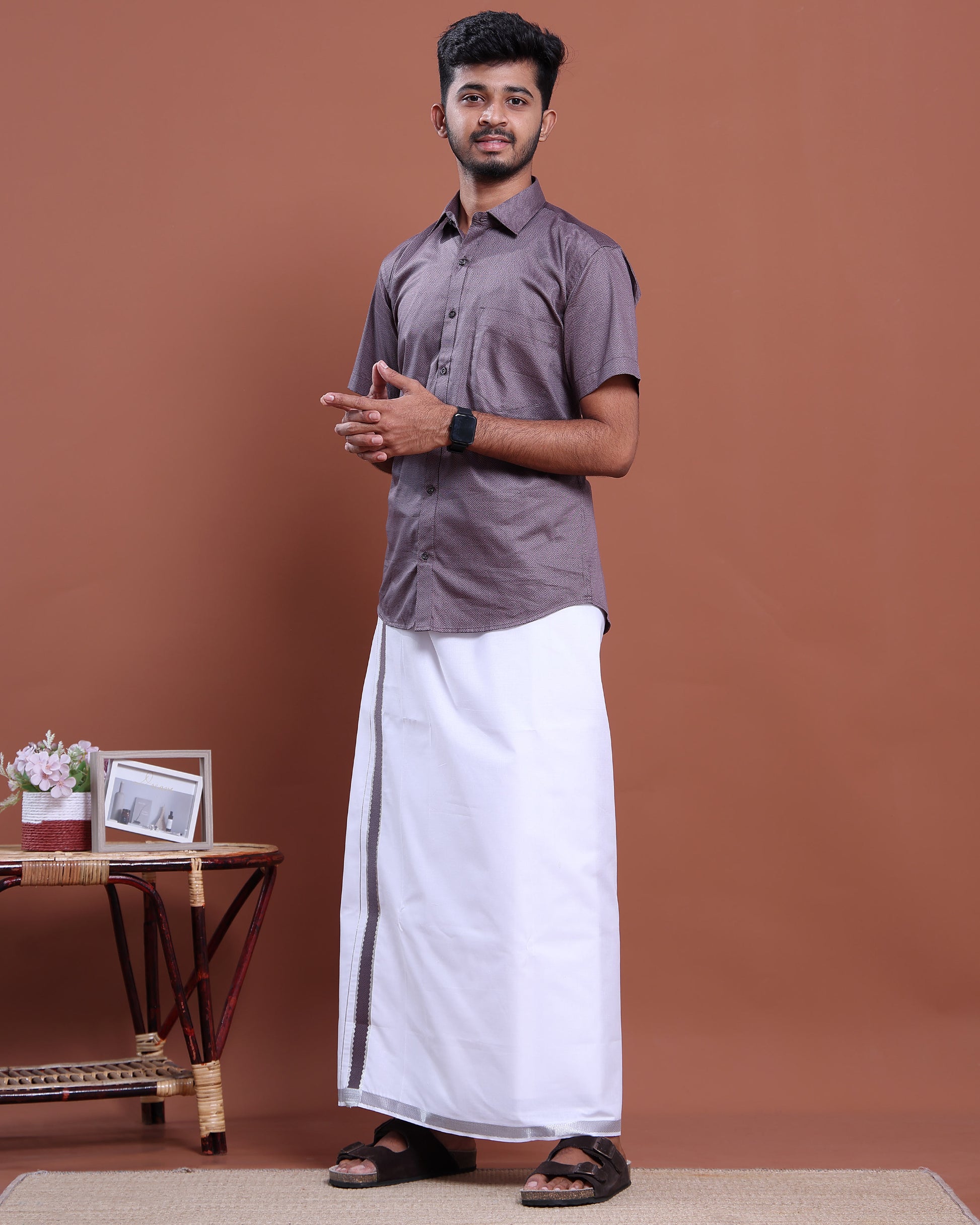 mens-half-sleeve-shirt-and-traditional-dhoti-set-with-designer-border-purple-three