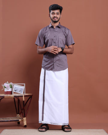 mens-half-sleeve-shirt-and-traditional-dhoti-set-with-designer-border-purple-three