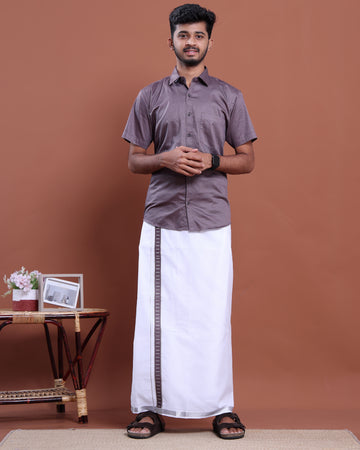 mens-half-sleeve-shirt-and-traditional-dhoti-set-with-designer-border-purple-two