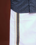mens-printed-full-sleeve-shirt-and-traditional-dhoti-set-with-designer-border-blue-one