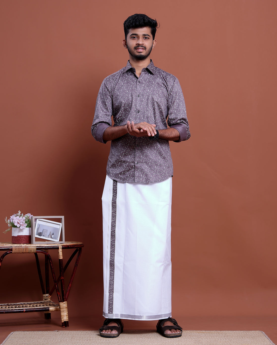 mens-printed-full-sleeve-shirt-and-traditional-dhoti-set-with-designer-border-purple-one