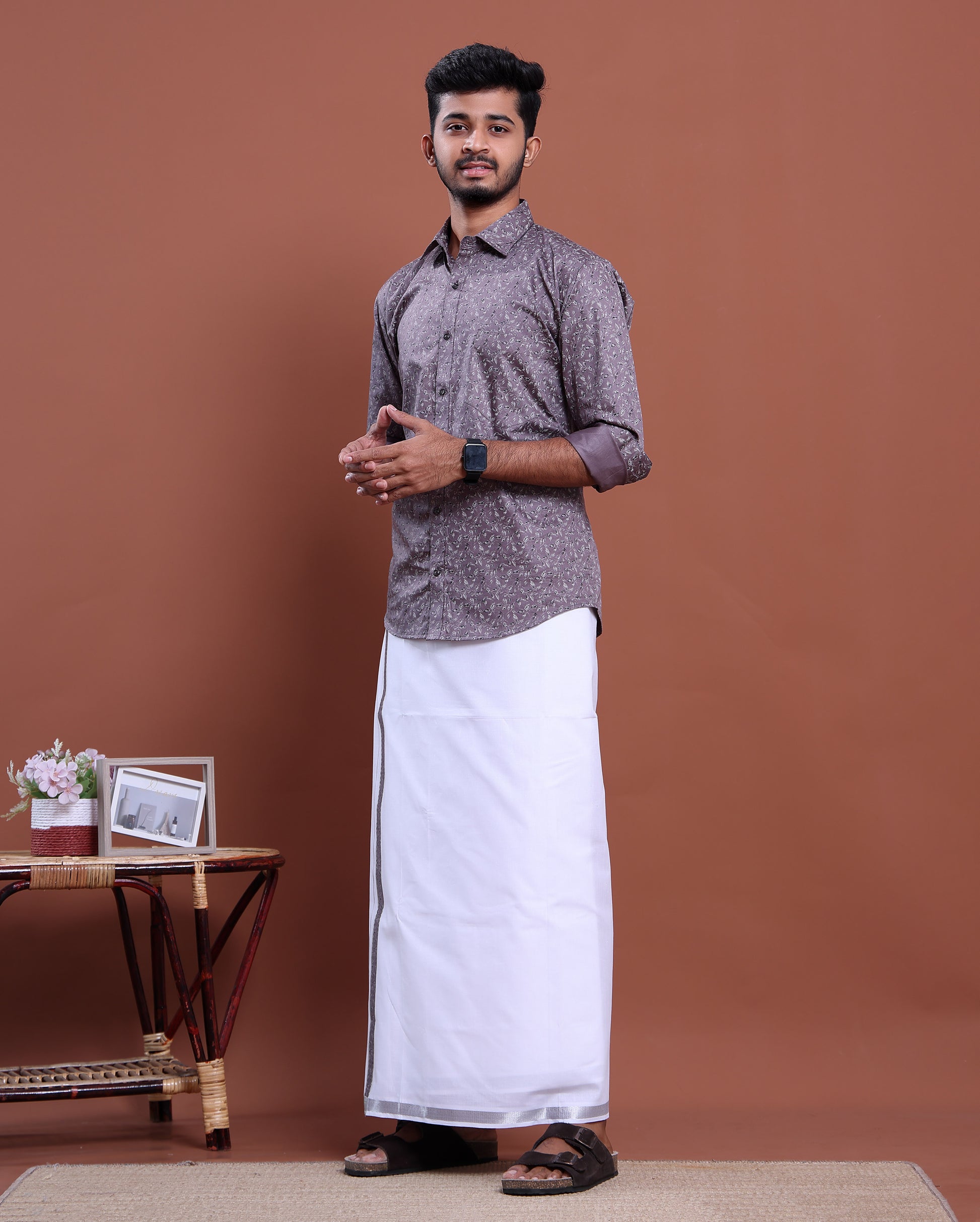 mens-printed-full-sleeve-shirt-and-traditional-dhoti-set-with-designer-border-purple-ten