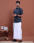 mens-printed-half-sleeve-shirt-and-traditional-dhoti-set-with-designer-border-navy-blue-five