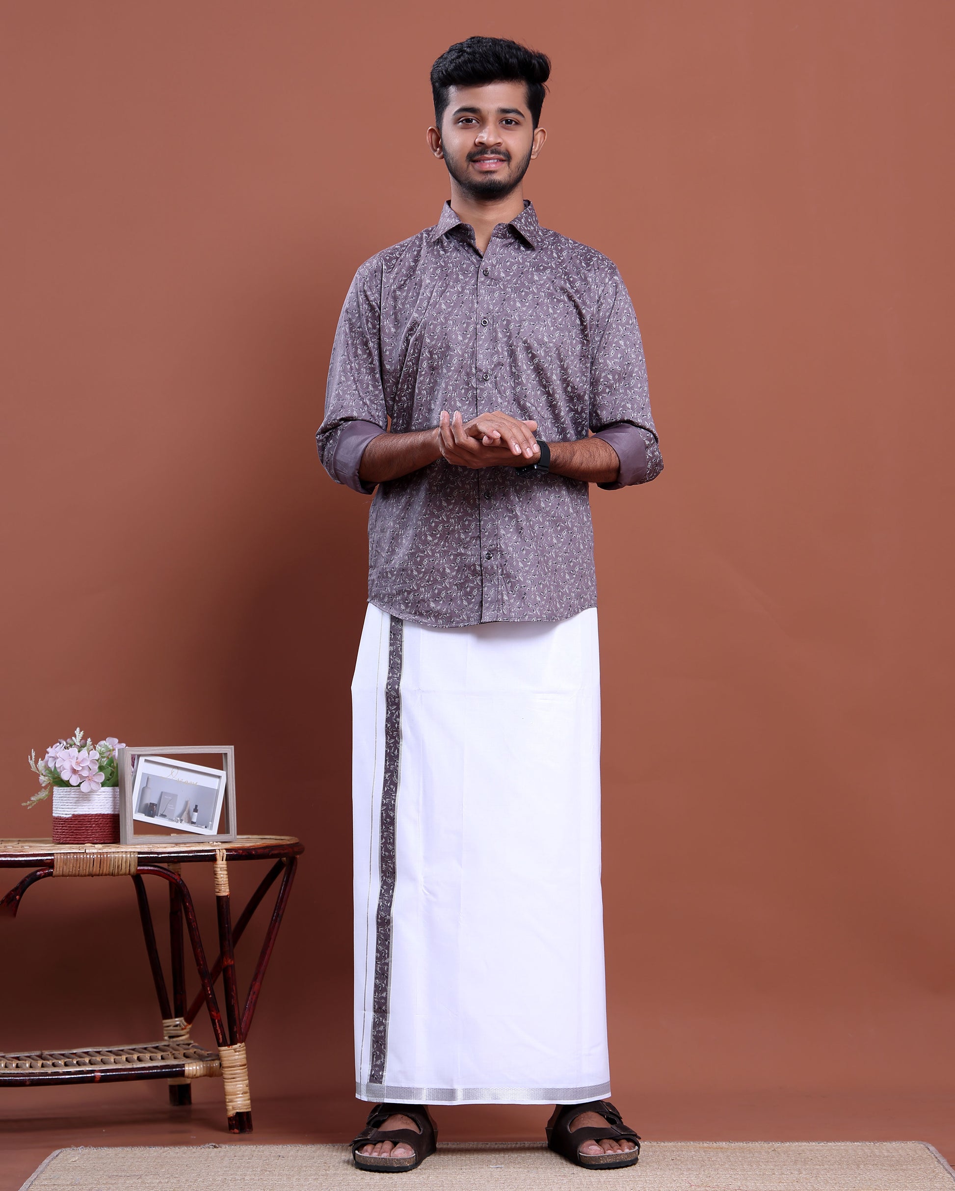 mens-printed-half-sleeve-shirt-and-traditional-dhoti-set-with-designer-border-purple-five