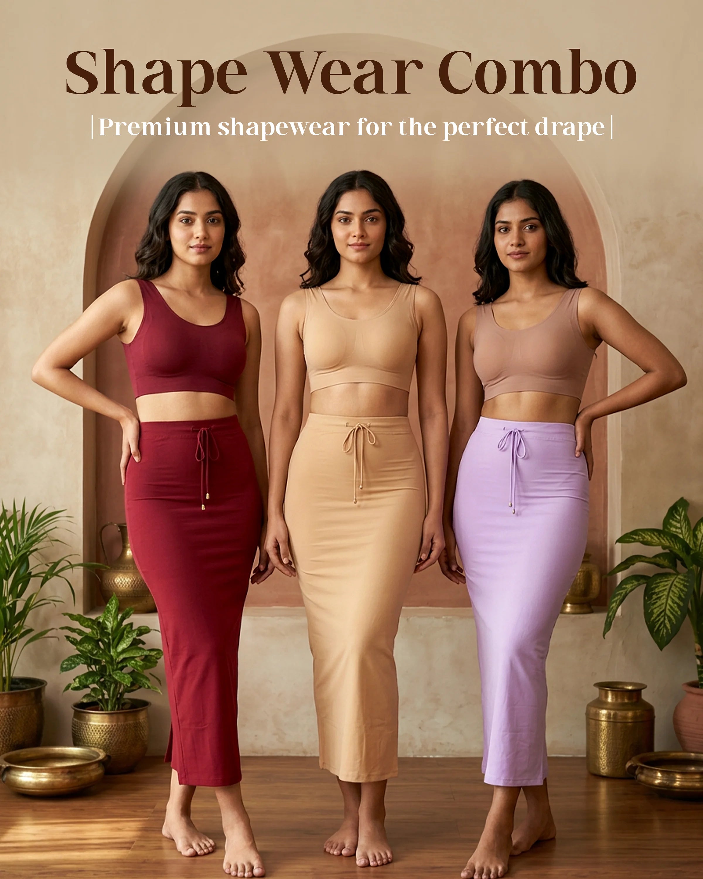 Pack Of 3 Womens Shape Wear