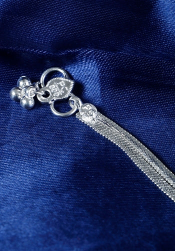 Buy Set Of 2 Silver Plated Anklet Online Shopping