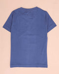 t shirt - blue - Back