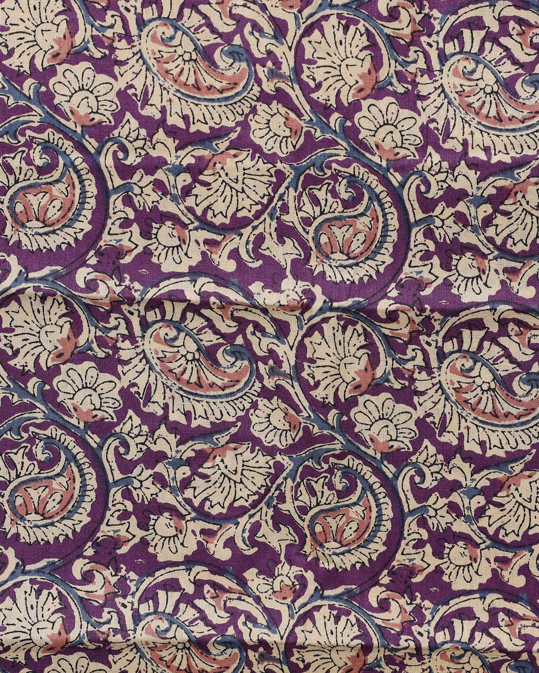 traditional-khadi-cotton-saree-with-contrast-printed-blouse-and-tassel-accents-purple-nine
