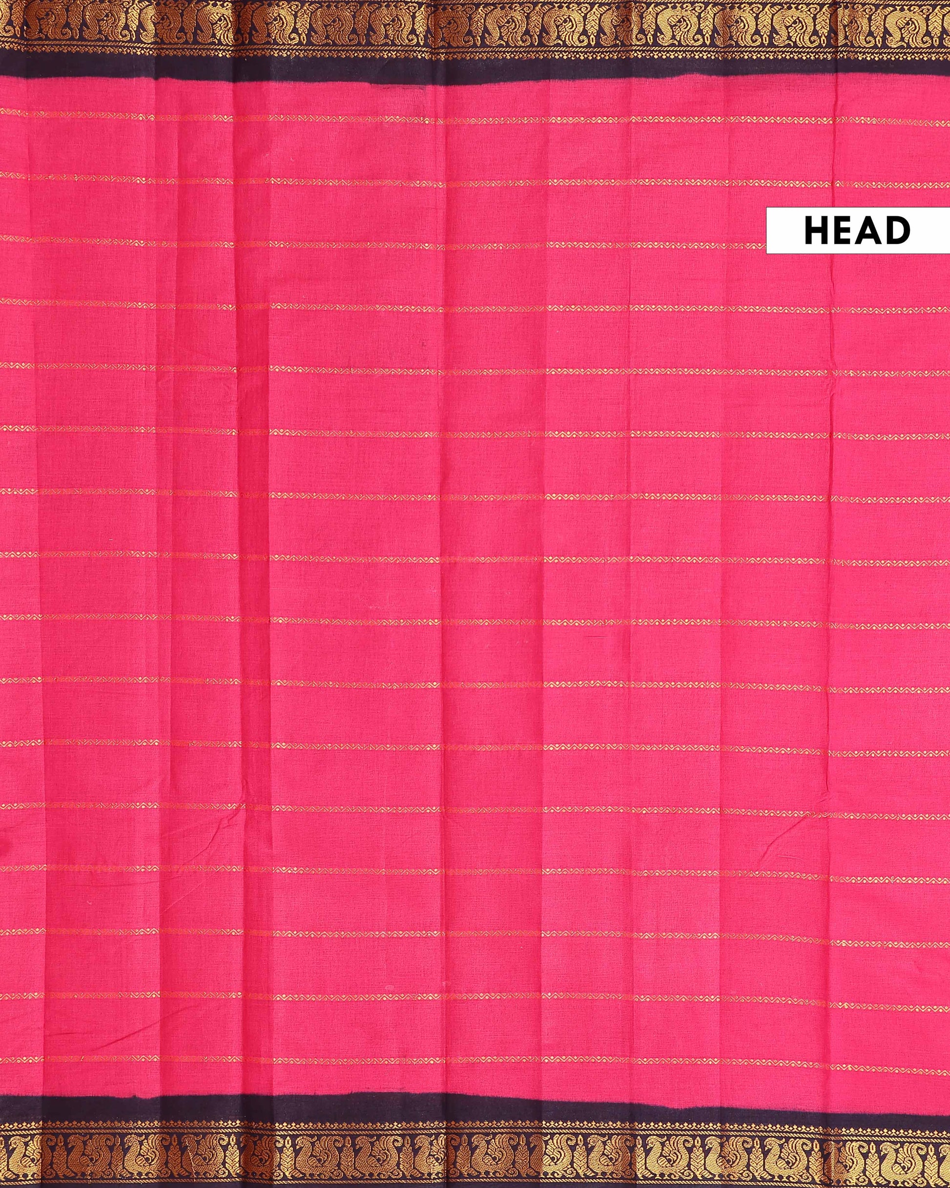 traditional-sungudi-cotton-saree-with-striped-body-and-rich-zari-border-pink-one