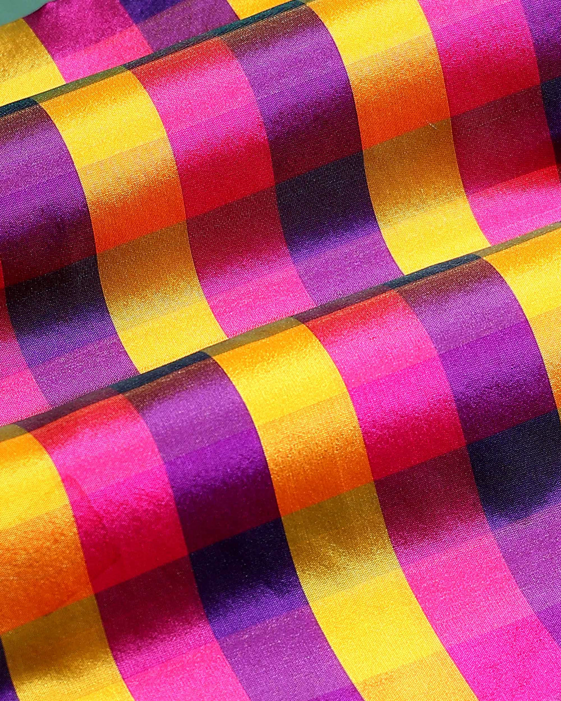 womens-traditional-checked-1-meter-blouse-material-with-soft-finish-multi-fourteen