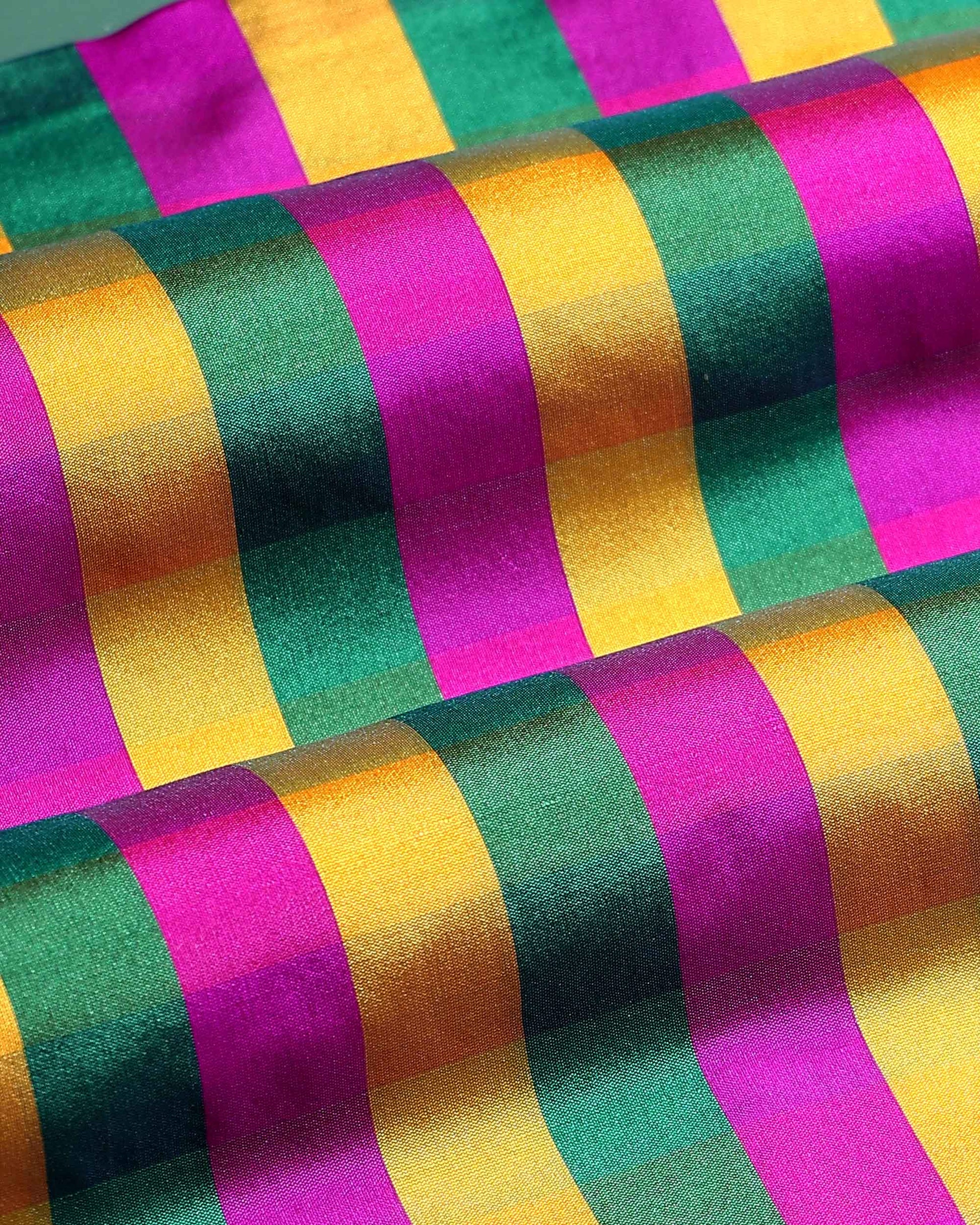 womens-traditional-checked-1-meter-blouse-material-with-soft-finish-multi-nine