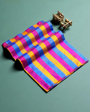 womens-traditional-checked-1-meter-blouse-material-with-soft-finish-multi-seventeen