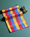 womens-traditional-checked-blouse-material-with-soft-finish-multi-six