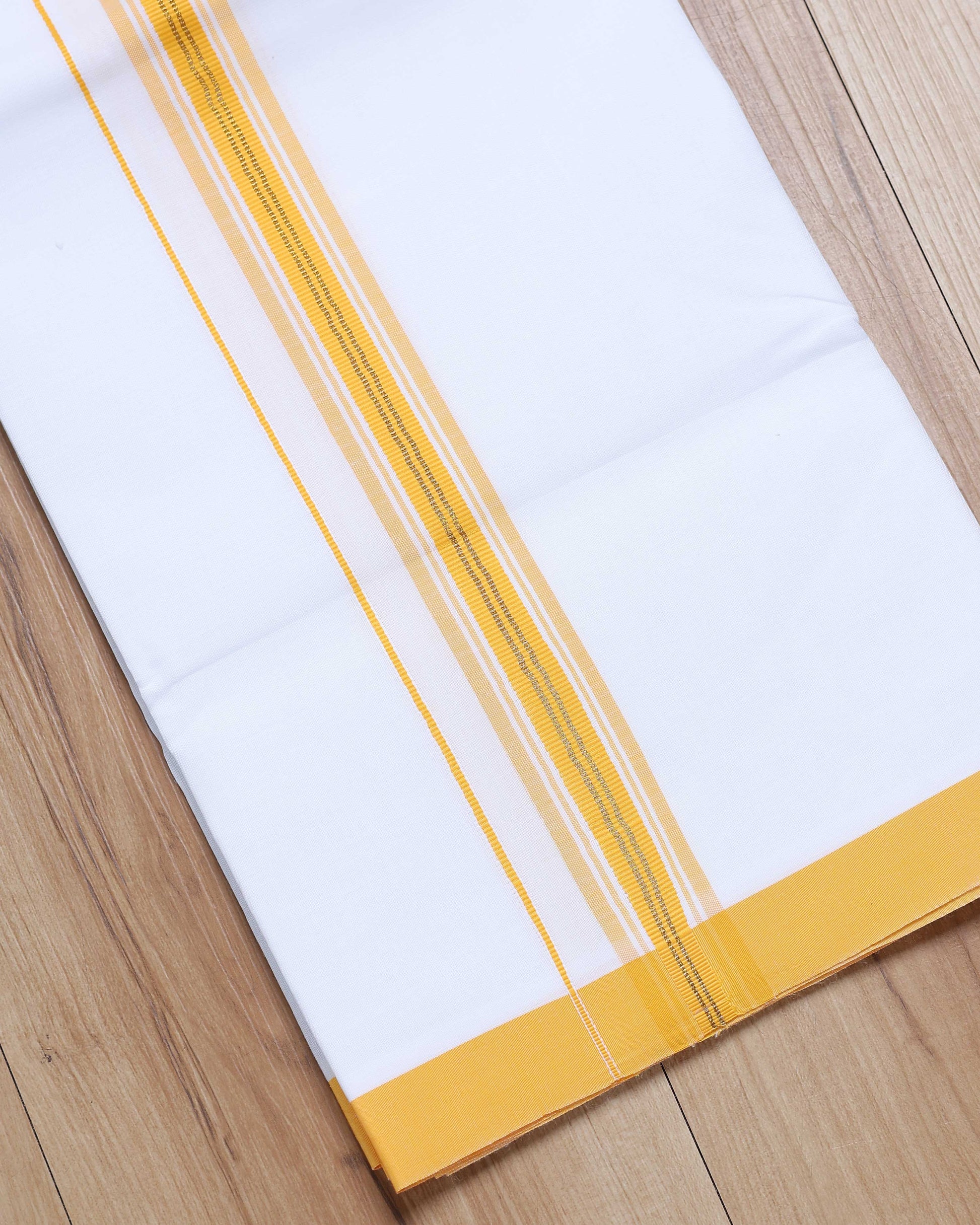 yellow dhoti border-close
