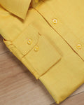 yellow full sleeve shirt