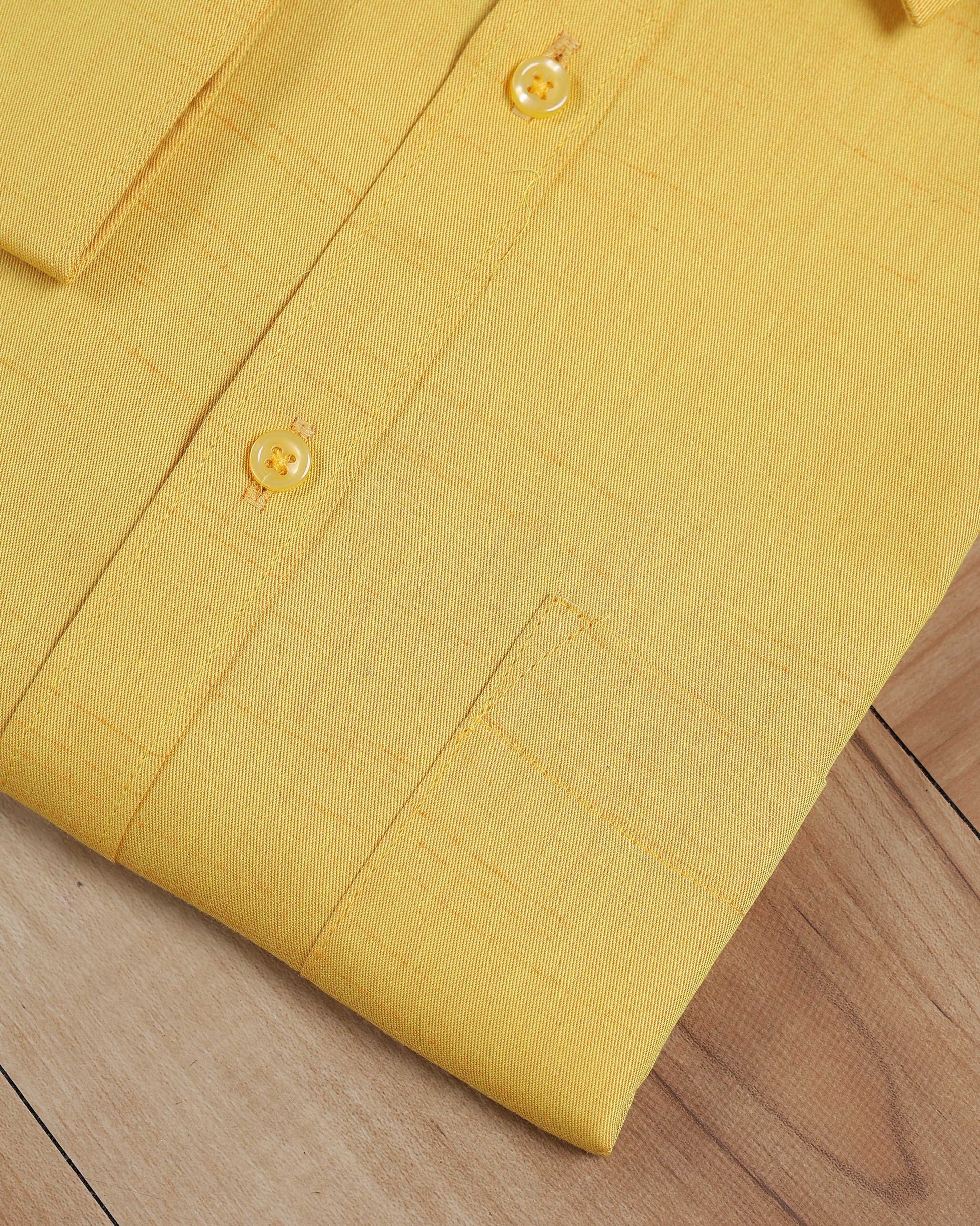 yellow full sleeve shirt